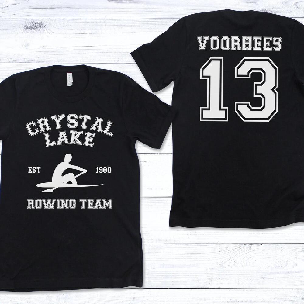 Camp Crystal Lake Friday The 13Th Jason Voorhees Shirt 2 Sided